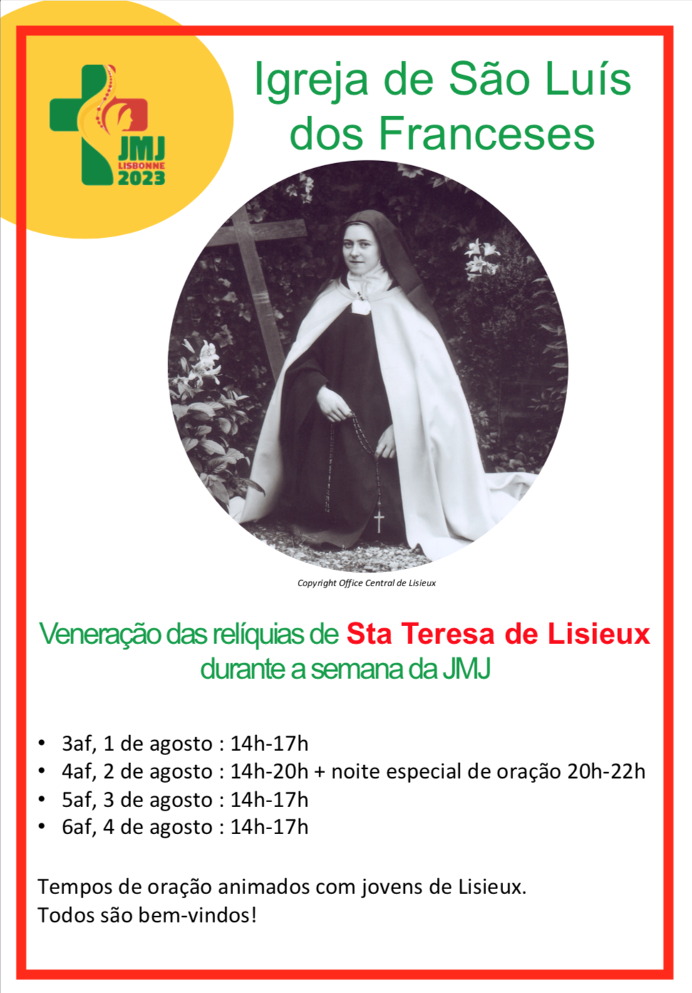 Ste Therese Lisieux Reliques PT